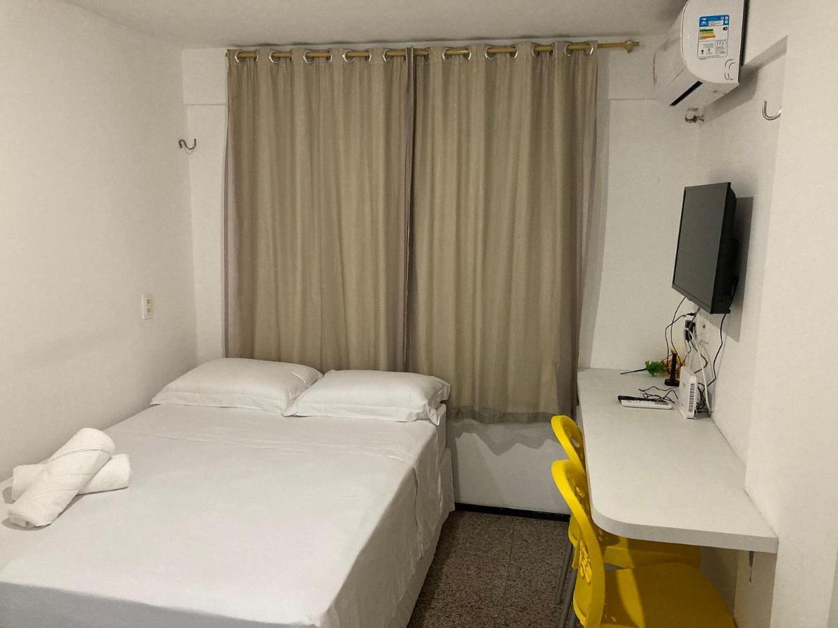 104 Apart Mobiliado Vista Mar Praia De Iracema Fortaleza  Bagian luar foto